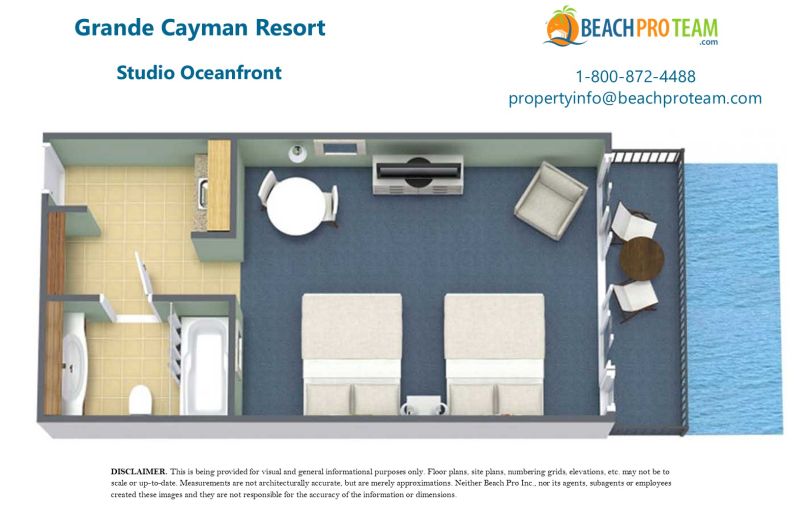 Grande Cayman Resort Studio Oceanfront